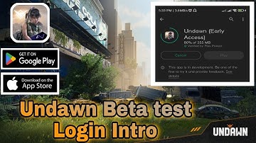 Undawn Survival Beta test Login Intro (Android/iOS) #undawn #undawngameplay #undawnmobile