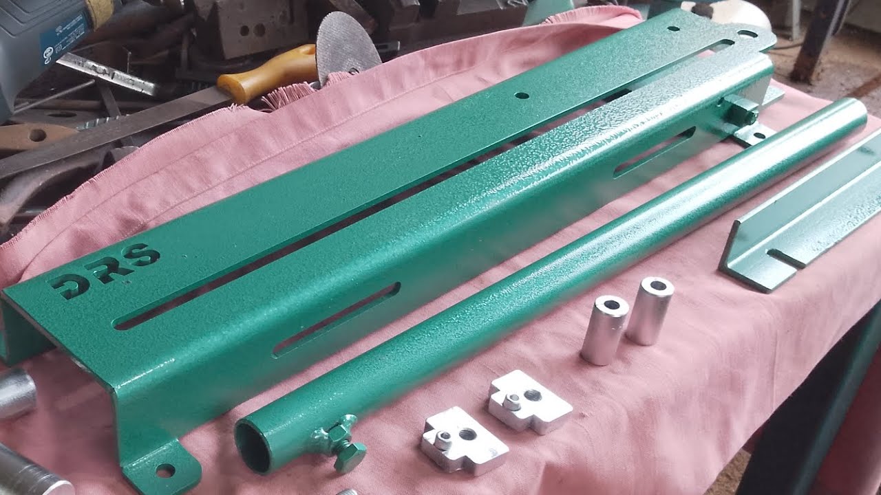 MONTAGEM DE NOSSA DOBRADEIRA PEQUENA:  MOSTRANDO ALGUNS DETALHES 🇧🇷