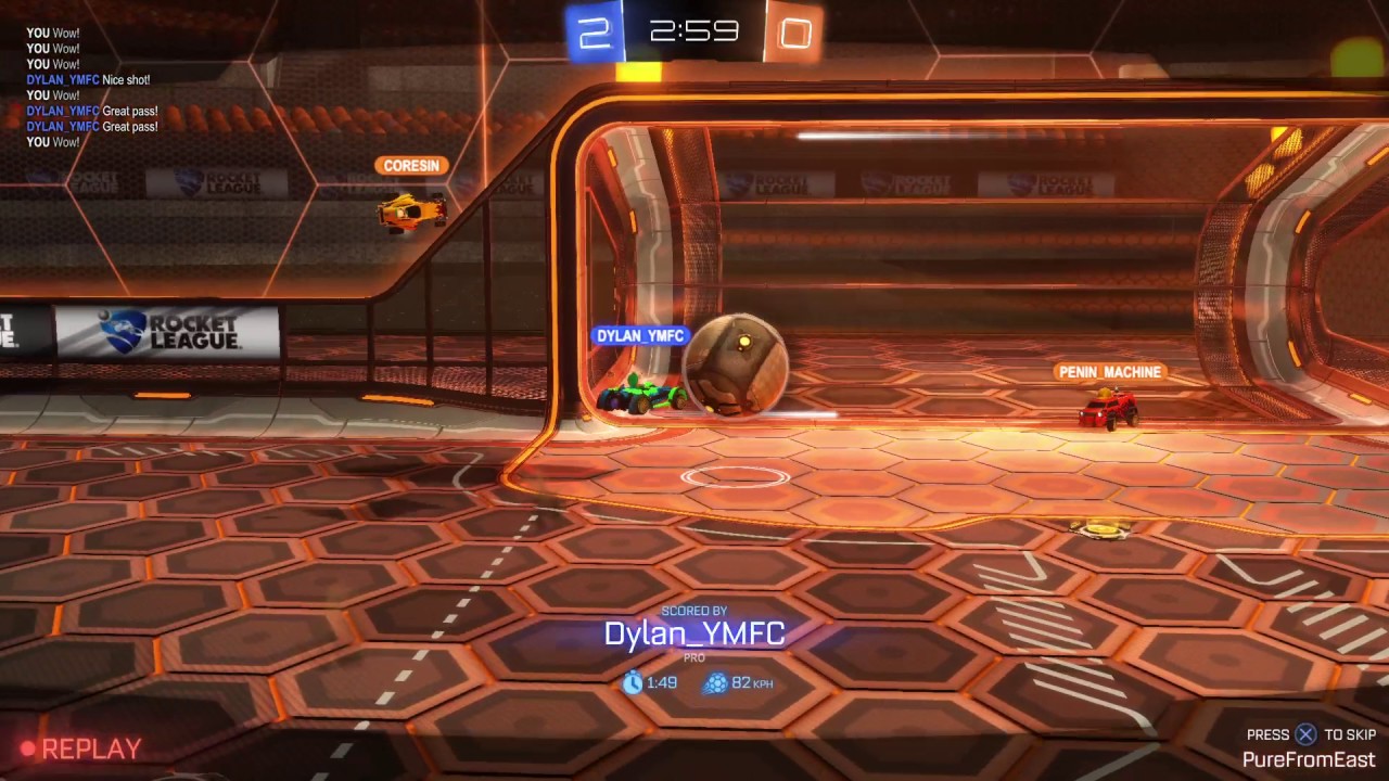 Rocket League PS4 PRO - HIGHER FRAMERATE MAKES IT EASY