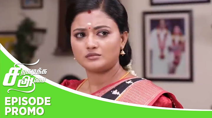 Siragadikka Aasai | Episode Promo | 16th May 2025