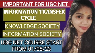 INFORMATION SOCIETY,KNOWLEDGE SOCIETY,INFORMATION TRANSFER CYCLE