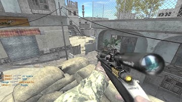 COD4 Promod Scope Gameplay with Commentary - 100th video?