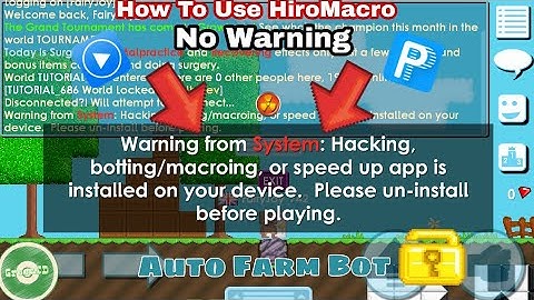 | How To Use | HiroMacro | Auto Farm | Auto Bot | Auto Breaker |