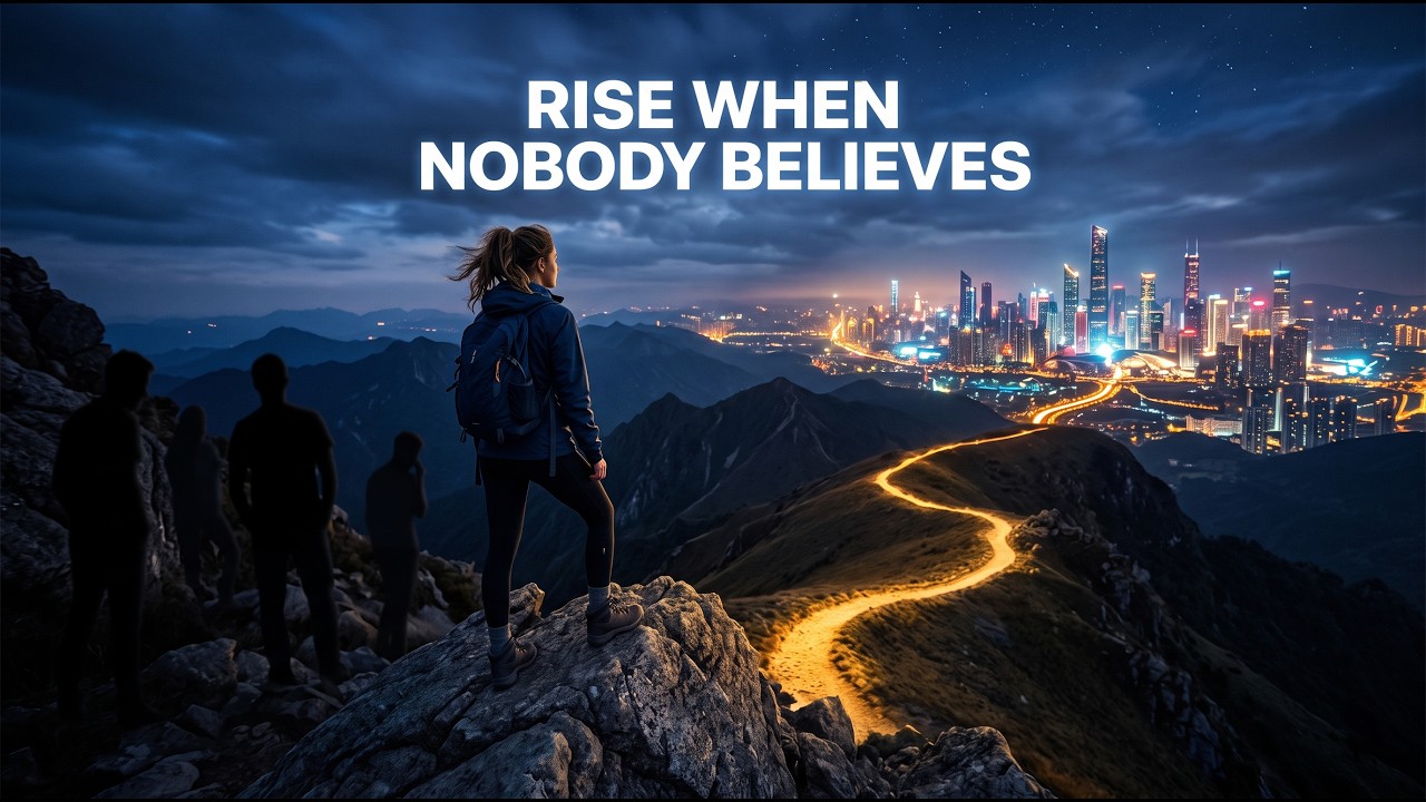 RISE WHEN NOBODY BELIEVES