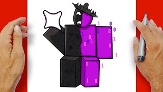 How to Draw NOLI Easy Step-by-step | Roblox | Forsaken - YouTube