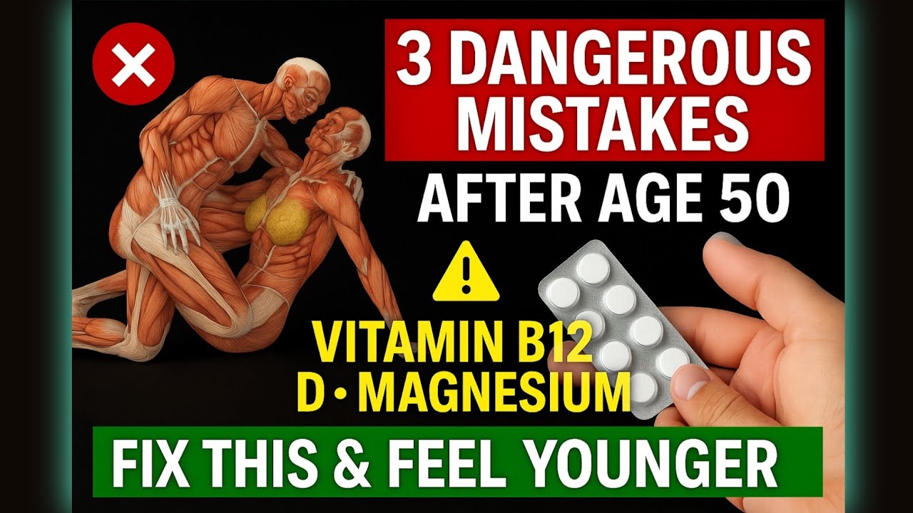 3 Dangerous Mistakes If You’re Over 50 (Fix These Now for Better Health)
