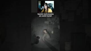 Quando você encontra um zumbi imortal em Resident Evil 2 Remake #residentevil2remake #residentevil