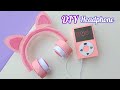 How To Make Paper Cute Headphone Homemade Paper Headphone Diy Headphone 