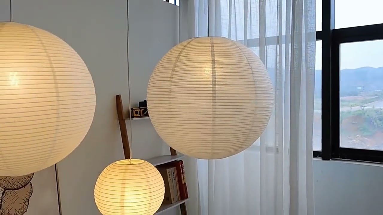 Japanese paper lamps by designer Isamu Noguchi – Metavaya