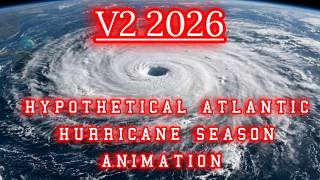 [WeatherManNate] V2 Hypothetical 2026 Atlantic Hurricane Season Animation