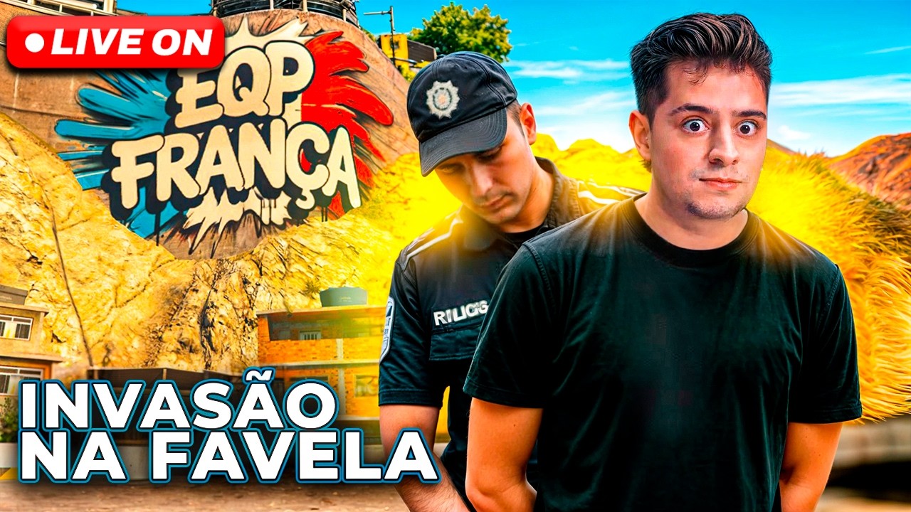 FIM DA FRANÇA? INVASÃO NA FAVELA! 🔴 CORINGA AO VIVO