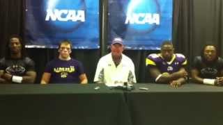 Mary Hardin-Baylor after 32-20 Quarterfinal Win over Wesley