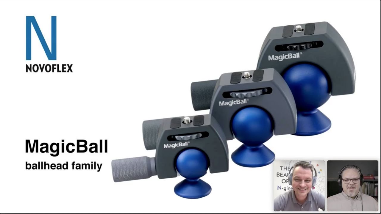 NOVOFLEX MagicBall Ballhead Family Product Demo + Live Q&A (Replay