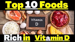 Vitamin D Foods List | Top 10 Foods Rich in Vitamin D | Vitamin D Foods | Vitamin D Rich Foods