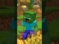 Zombie Girl Defecates a Evil Little Zombie - Minecraft Animation #shorts