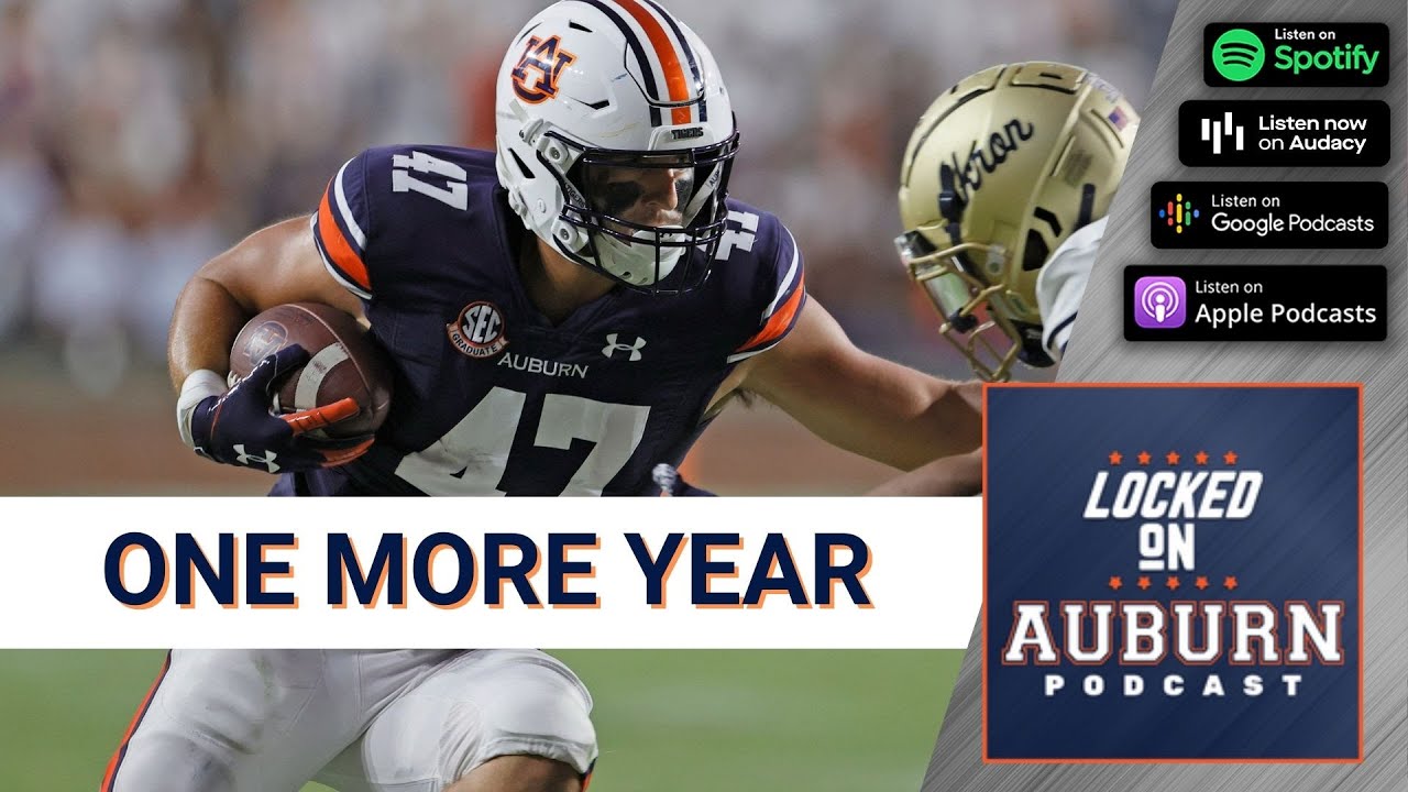John Samuel Shenker explains why he returned to Auburn Football instead of the NFL Draft
