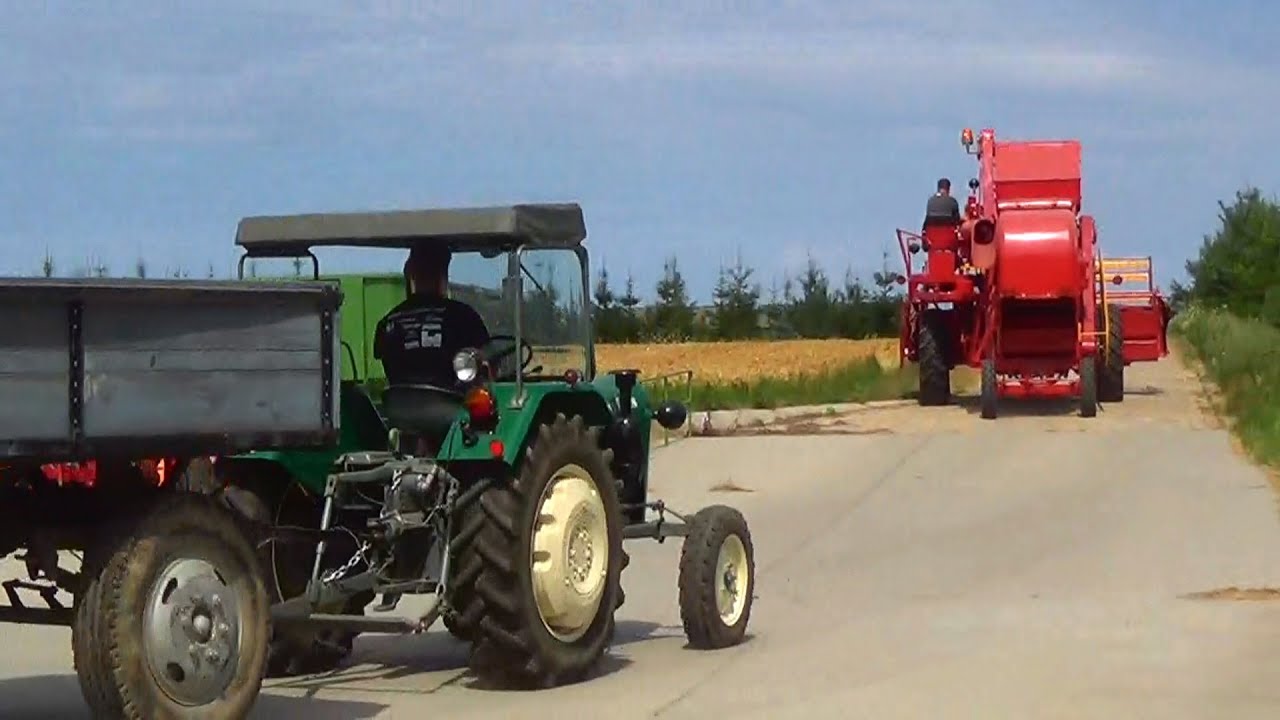 Vistula KZB-3B i Ursus C-328 żniwa pół wieku temu