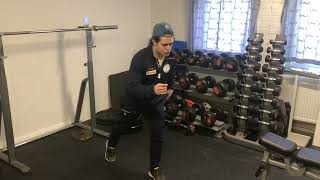 Celebrity Split Stance Switch Jump Wealth