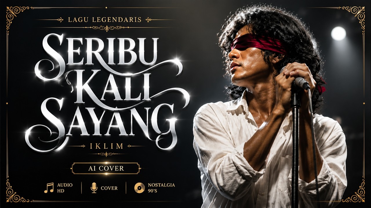 Seribu Kali Sayang - IKLIM | Tembang Kenangan yang Menyayat Hati | Slow Rock | Cover Ai