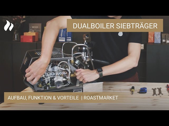 Dualboiler Siebträger - Aufbau & Funktion, Vorteile - La Marzocco GS3 |  roastmarket - YouTube