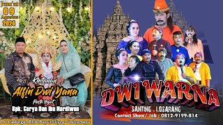 live Pagelaran Sandiwara Dwi Warna Jum'at 09 Agustus 2024 Desa Gadingan Sliyeg Indramayu ( Malam )