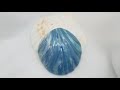 How To Make Blue Sea Shell | Polymer Clay | Inspired by Kathryn Halstead | Part 1 of 2