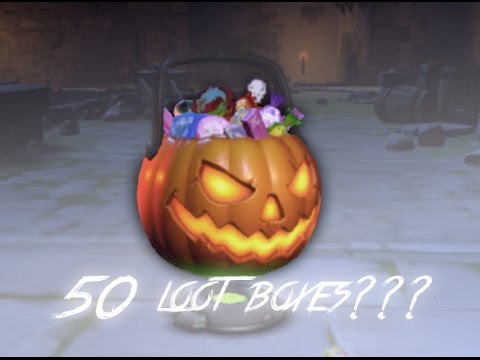 OPENING 50 HALLOWEEN LOOT BOXES