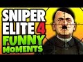 Sniper Elite 4: Funny Moments! - "KILL HITLER!" - (SE4 Target Fuhrer DLC Gameplay)