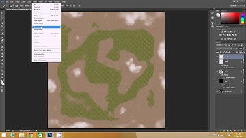 Using a heightmap to create terrain in Maya and Photoshop - 9: Add the other textures