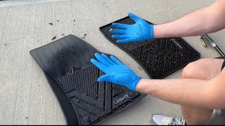 Lasfit Floor Mats Install and Review (Cleaning Test)