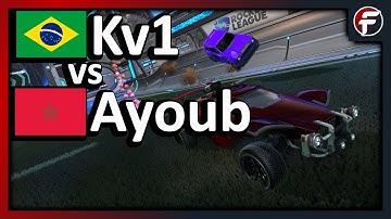 Kv1 vs Ayoub (#10) | SAM vs EU | Rocket League 1v1