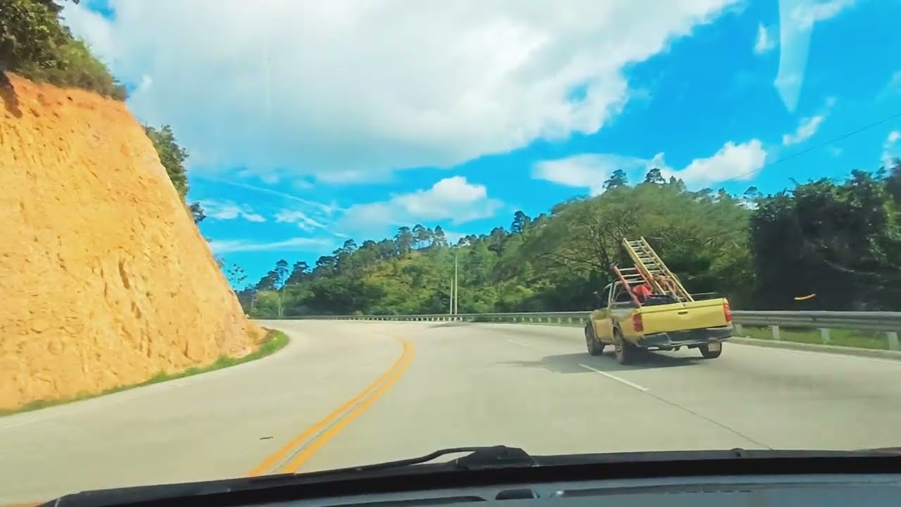 Honduras 🇭🇳 Ruta de Oriente C.A-6 llegando a Danli en el Departamento de El Paraíso