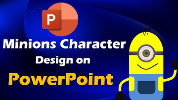 🔥🔥How to Draw MINIONS Character in|| PowerPoint||