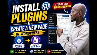 2 **How to Install Plugins and Create a New Page in WordPress | Step-by-Step Beginner Tutorial