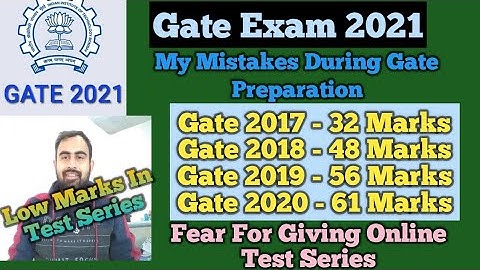 Gate Failure Stories🔥 ||🔥My Mistakes During Gate Preparation || Low Marks In Test Series #gate2024