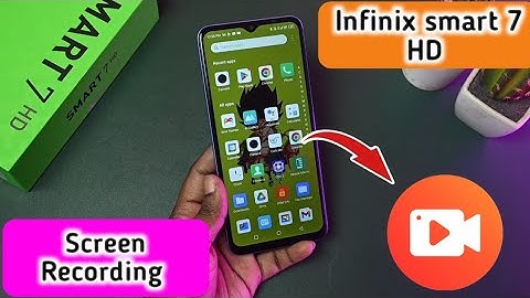 Infinix Smart 7 HD screen recording, Infinix Smart 7 HD screen recording setting, Infinix Smart 7 HD