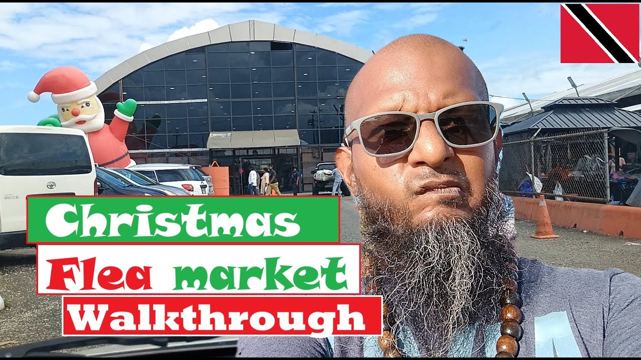 Chaguanas ,Trinidad , Christmas Flea Market , Mid Centre Mall Walkthrough