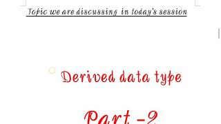 Array in c /derived data type part-2 #pwum #clanguage #programmingwithus