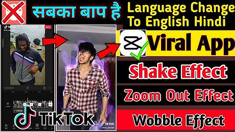 Tik Tok New Viral App shake Effect Tutorial | TiK Tok Best Video Editing app Viamaker
