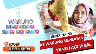 MENDOAN AMBA SUCI SOTANG YANG LAGI VIRAL DI KEBUMEN #sucisotang #kebumen #waduksempor #mendoan