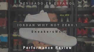 Revisado Jordan Why Not zer0.1 Sneakers Mx