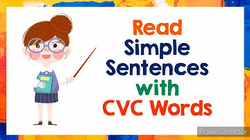 CVC Reading Lesson 4 | CVC Words in Sentences | Sentences with Short Vowel Oo