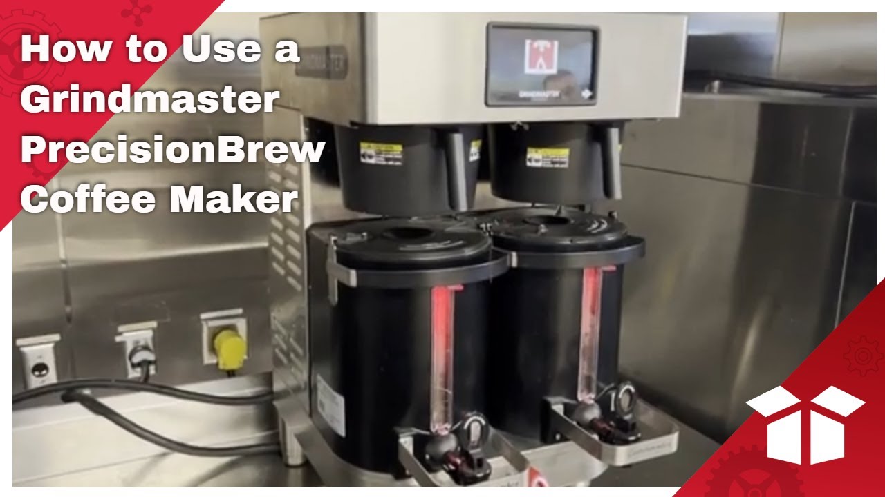 How to Use a Grindmaster PrecisionBrew Coffee Maker YouTube
