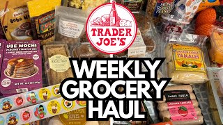 $203 TRADER JOE'S HAUL WITH PRICES - FAMILY OF 5