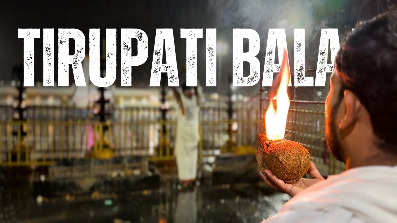 A DAY IN TIRUPATI BALAJI TEMPLE | MUMBAI TO TIRUPATI SOLO RIDE | PART 3 | KTM 390 ADVENTURE | 4K