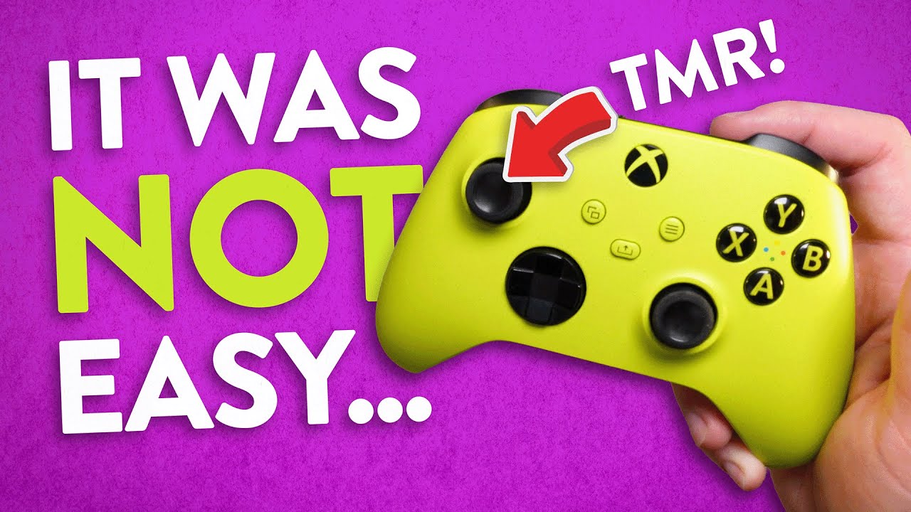 I Put TMR Sticks In My Xbox Controller! - YouTube
