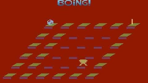 Boing!  ATARI 2600 VCS HYPERSPIN NOT MINE VIDEO COMPUTER SYSTEMUSA