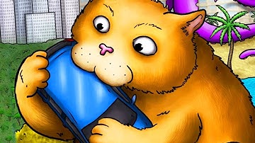 GIANT CAT EATS THE CITY - Tasty Planet Forever Part 1 | Pungence