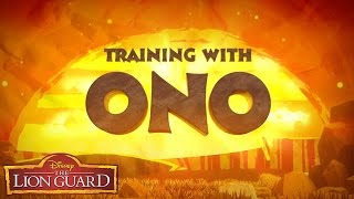 Training with Ono | Be Inspired | The Lion Guard | Disney Junior