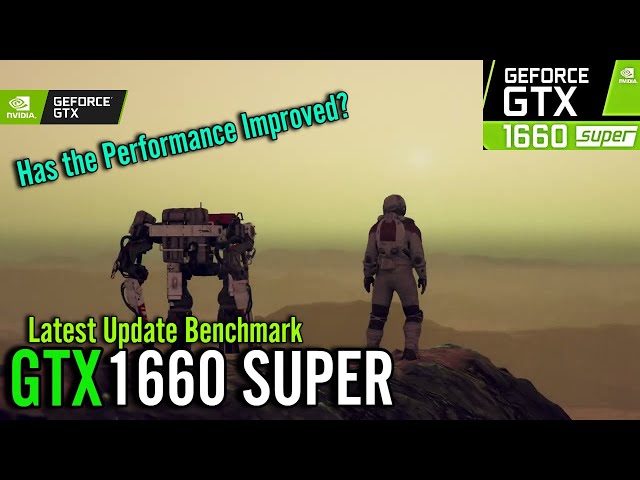 NVIDIA GeForce GTX 1660 SUPER, Graphic card benchmarks